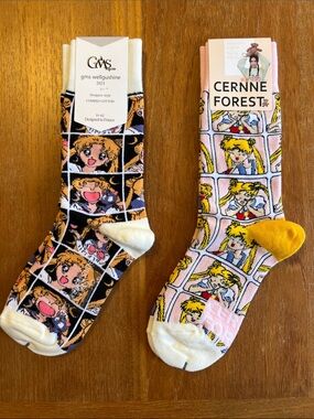 RARE Sailor Moon Socks Set NWT